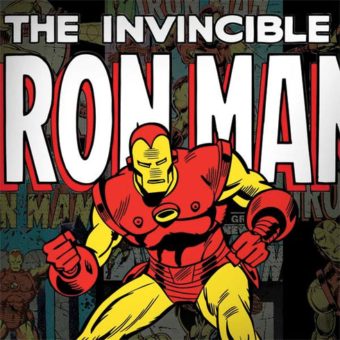 Marvel Classic Comics Iron Man Action Vintage Surface Book 2 13.5in Skin